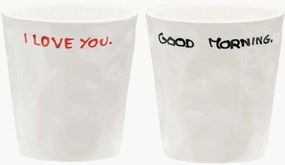 Set di 2 tazze da caffè in ceramica Perfect Morning