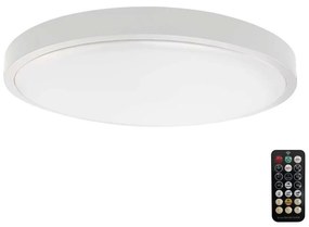 Plafoniera LED bagno con sensore 24W 230V IP44 6500K Ø35 cm + telecomando