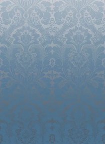 Damast Tapete St. James Park von Little Greene - Cobald Fade