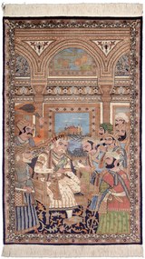 Tabriz Tappeto orientale 100x160 Beige (Pakistan) Annodato A Mano