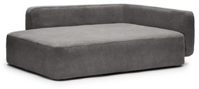 Kave Home - Cuccia per animali Bowie grigio scuro 73 x 98 cm