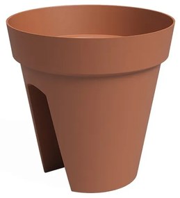 Fioriera pensile per ringhiere in plastica riciclata ø 30 cm Capri - Artevasi