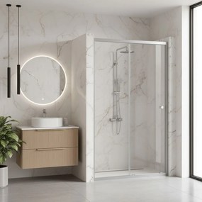 Porta doccia Rea Primo Slide 120 Chrome