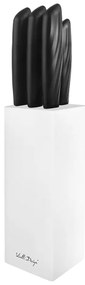 Set di 5 coltelli con supporto bianco Caro - Vialli Design