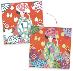 Gioco d'arte con brillantini - un sogno di bellezza