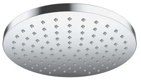 Soffione doccia HANSGROHE Vernis Blend cromo in abs cromato L 20.5 x H 5.3 x P 20.5 cm anticalcare 1 getto