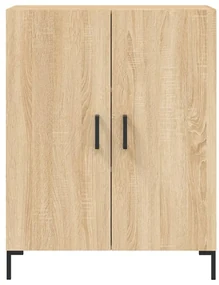 Credenza rovere sonoma 69,5x34x90 cm in legno multistrato