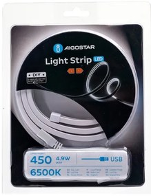 Aigostar - Striscia LED 1m 4,9W 5V 6500K IP65