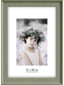 Cornice verde da appendere, 28 x 37 cm Malaga - Styler