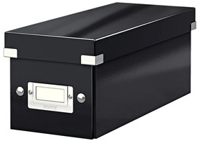 Scatola di cartone nera con coperchio 14x35x14 cm Click&amp;Store - Leitz