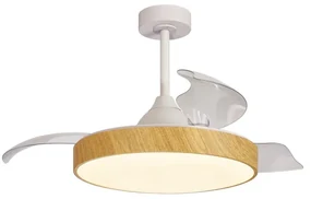 Ventilatore da soffitto Alaska trasparente, D. 50 cm MANTRA
