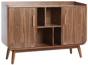 Mobiletto buffet vintage in legno noce HALLEN