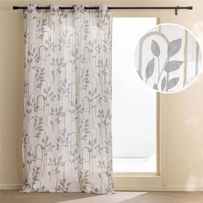 Tenda grigia 140x240 cm Roseris – douceur d'intérieur