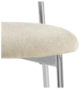 Sedia da pranzo color crema Lyric – Actona