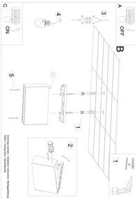 Sollux SL.1212 - Faretto LED SOLE LED/11W/230V nero