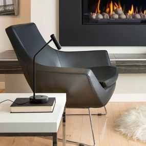 Ideal Lux - Lampada da tavolo LED EASY LED/3,5W/230V CRI 90 nero