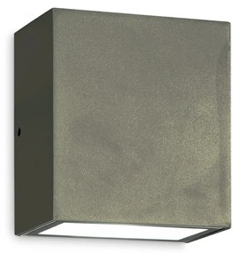 Applique Da Parete Contemporanea Argo Alluminio Grigio Led 6W 3000K Ip65