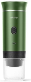 Aligator ACM003 - Macchina da caffè da viaggio ricaricabile PortaCaffé 3 in 1 72W/7500 mAh verde