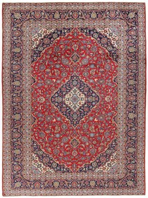 Kashan Tappeto 250 x 350 (Iran) Annodato A Mano