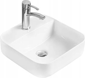 Mexen Silvia lavabo da appoggio 39 x 39 cm, bianco - 21863900