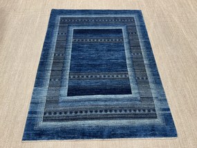 Loribaft Tappeto persiano 210 x 160 Blu (Iran) Annodato A Mano