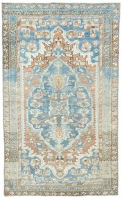 Hamedan Tappeto 170x110 Rosso (Iran) Annodato A Mano
