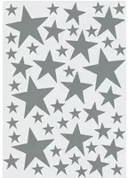 Ferm Living Adesivo murale Mini Stars - Grau