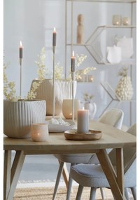 Vassoio decorativo in metallo 32x33 cm Anzio - Light &amp; Living