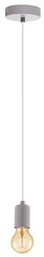 EGLO 49015 - Lampadario a sospensione con filo YORTH-P 1xE27/60W/230V