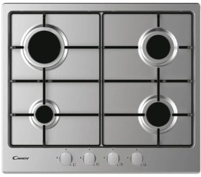 CANDY Piano cottura a gas inox 4 zone CDOY6GRX