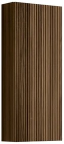 Pensile bagno Opera frassino scuro, 1 anta apertura da sinistra P 17 x L 30 x H 80 cm