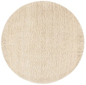 Tappeto Sheen crema, Ø200 cm