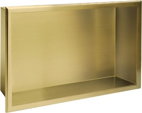MENSOLA BAGNO 30x45 gold brush