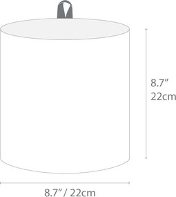 Cestino in tessuto ø 22x22 cm Soft Storage - Bigso Box of Sweden