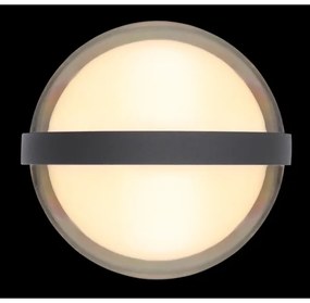 Globo 34157 - Applique a LED da esterno ILLI LED/12W/230V IP54 nero