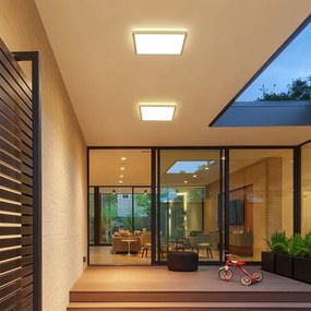 Brilagi - Plafoniera da bagno ULTRA SLIM LED/18W/230V 30x30 cm oro IP54