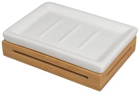 Set di accessori da bagno in bambù in colore naturale - Casa Selección