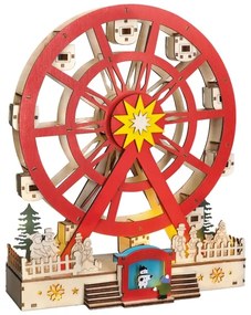 Solight 1v277 - Decorazione natalizia LED LED/2xAA/bianco caldo giostra