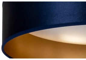 Duolla - Plafoniera LED ROLLER LED/24W/230V diametro 45 cm blu/oro