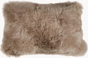 Cuscino in pelle di pecora merino New Zealand