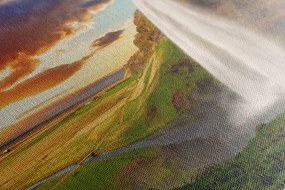 Quadro su tela – Cascata meravigliosa in Islanda