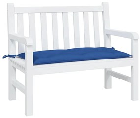 Cuscino Per Panca Blu 100x50x7 Cm İn Tessuto Oxford /
