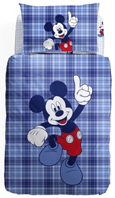 Completo Copripiumino Singolo Mickey mouse Cartoons, in