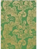 Isidore Leroy Carta da parati Eugénie - Vert Doré