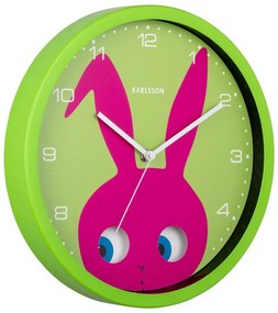 Orologio per bambini ø 31 cm Peekaboo Bunny - Karlsson