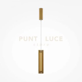 Sospensione sonata diffusore ottone altezza regolabile