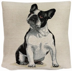 Federa cuscino gobelin 42x42 cm Bulldog