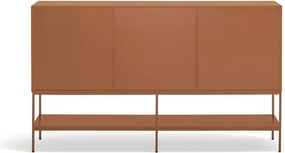 Cassettiera color mattone 166x98x45 cm Platt – Teulat