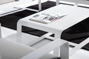 Tavolino da giardino in alluminio 62x105 cm Merrigan – Bizzotto