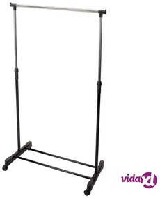 Storage solutions Appendiabiti con Ruote Regolabile 80x42x(90-165) cm